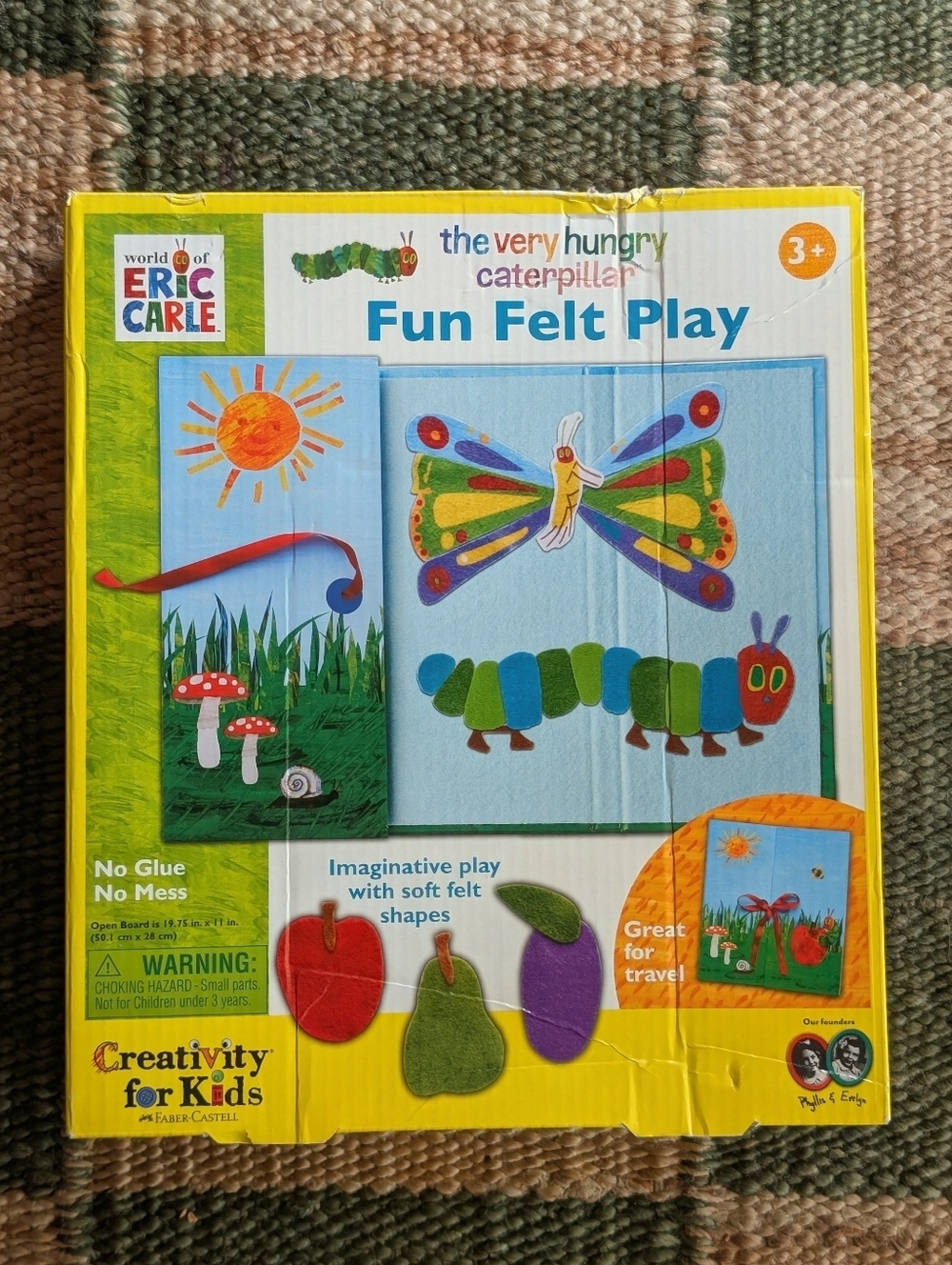 The Very Hungry Caterpillar Felt Play Set (new, open box)